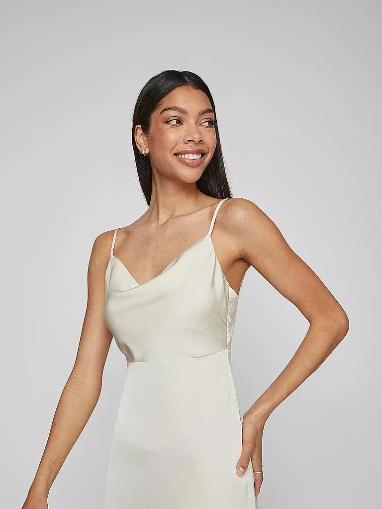 VILA Abendkleid VIRAVENNA  creme