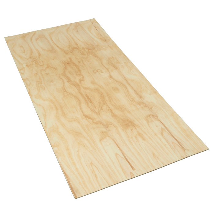 Krydsfiner nåletræ 12 mm - 122 x 244 cm