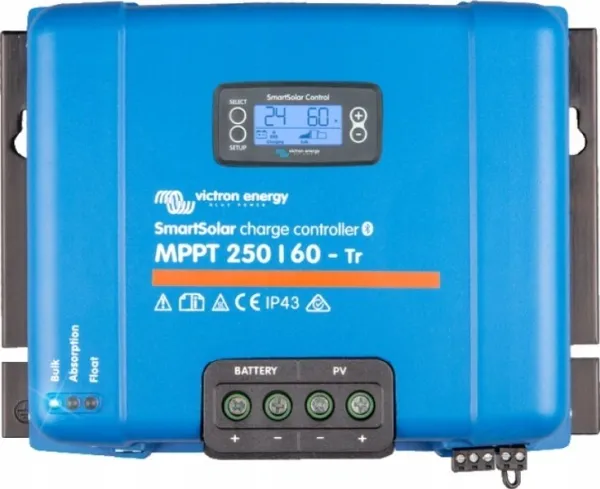 Victron Energy SmartSolar 250/60-Tr Solcelle-opladningsregulator MPPT 12 V, 24 V, 48 V 60 A