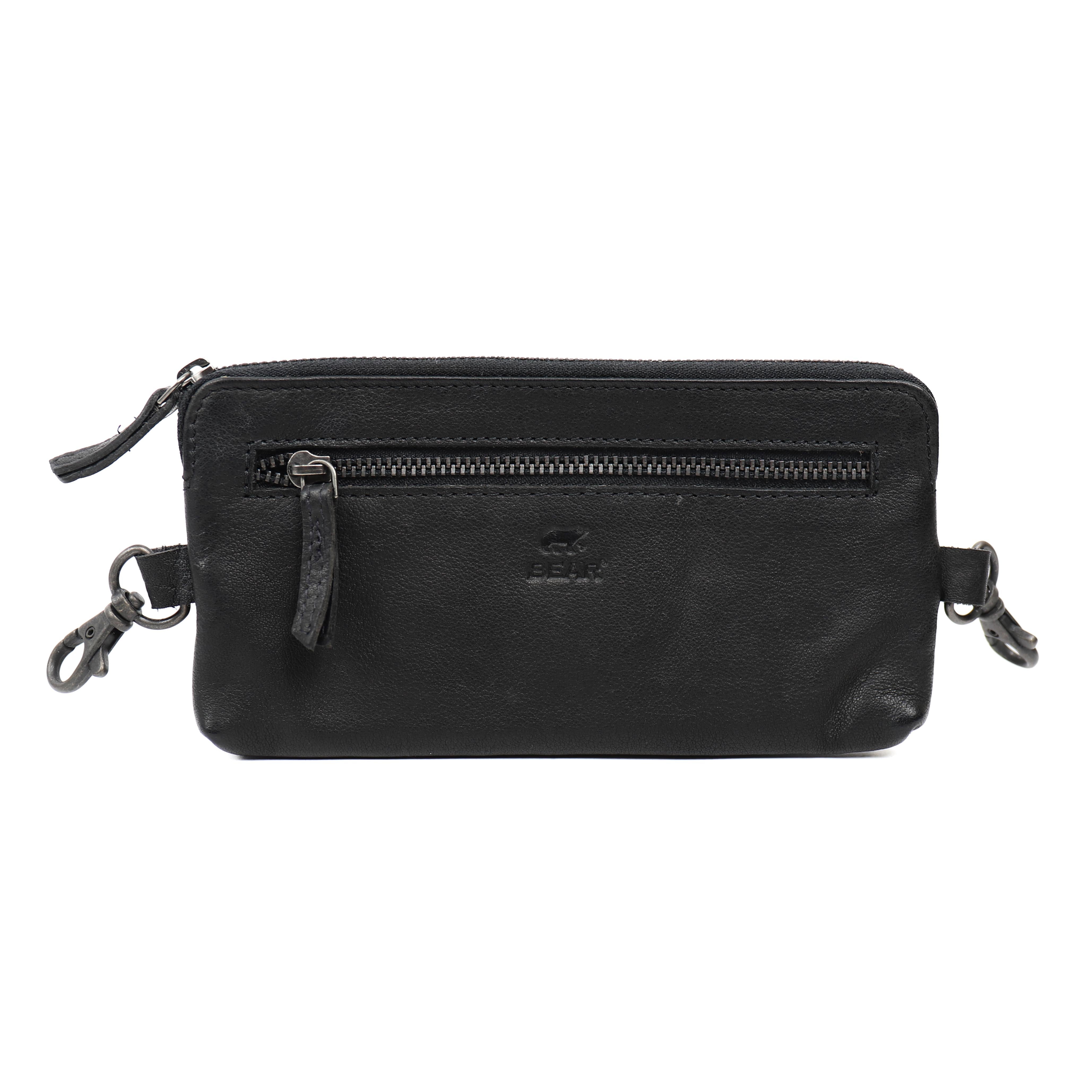 Riemtasje/etui 'Pierre' zwart Black