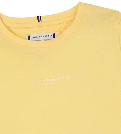 Tommy Hilfiger T-Shirt - Mini Body - Zitronella
