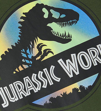 Name It T-Shirt - NkmPjens Jurassic - Gewehr Green