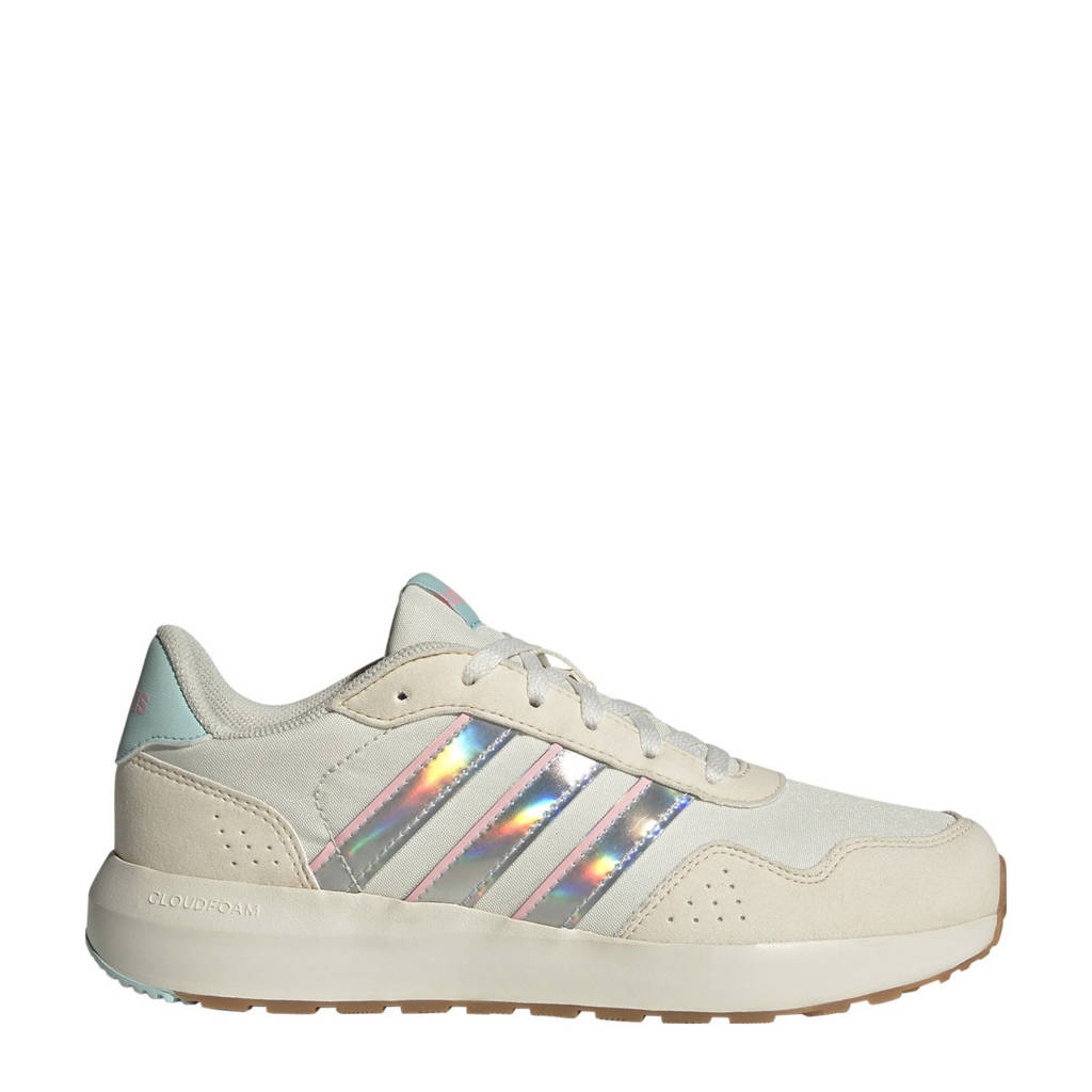 adidas Run 60ssneakers wit/metallic zilver