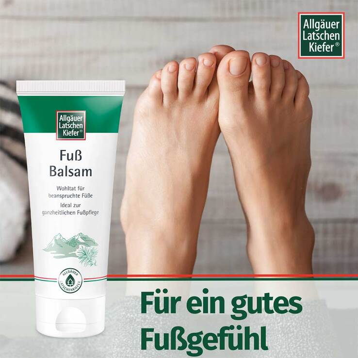 Allgäuer Latschenkiefer Fuß Balsam, 100 ml