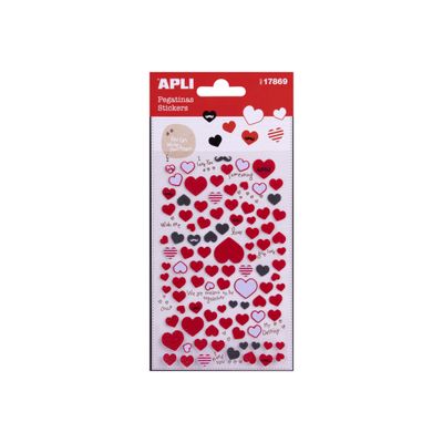 Apli Kids - Stickers cœurs