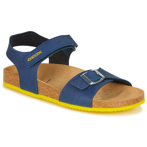 Geox - GHITA BOY - Bleu / Jaune