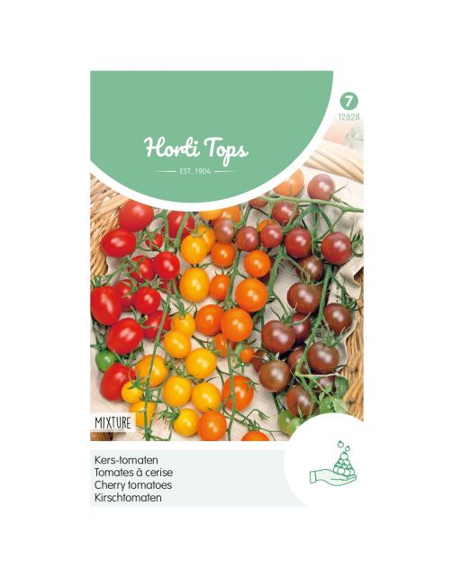 Hortitops Tomaten Cherry - 4 Kleuren - Groentezaden - 30 stuks