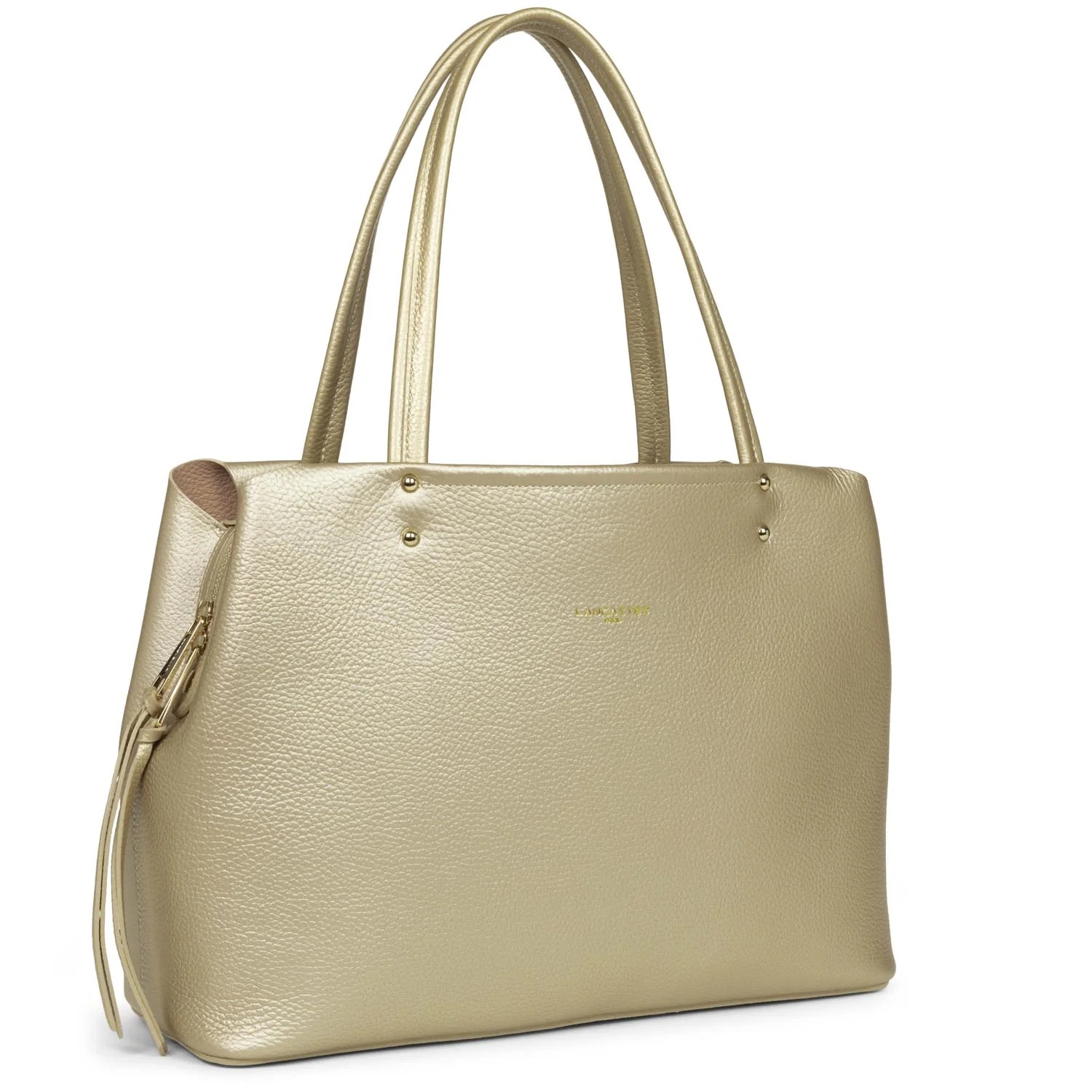 Foulonné Double-Grand sac cabas épaule