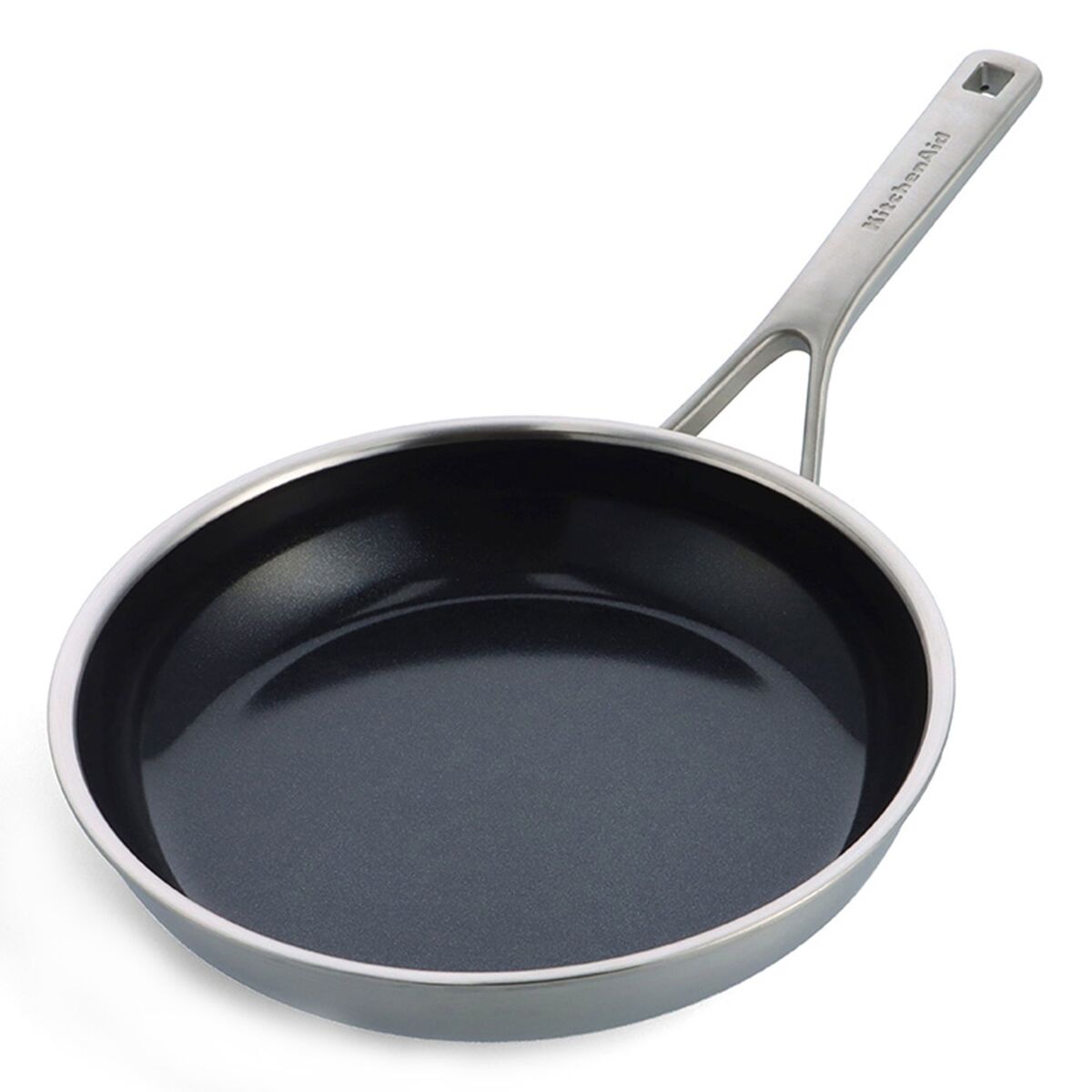Stekepanne 24 cm, rustfritt stål