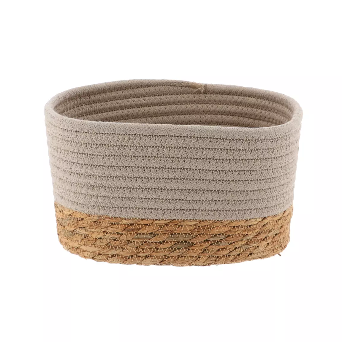 Lot de 3 paniers de rangement (H13 cm) Timeless Taupe