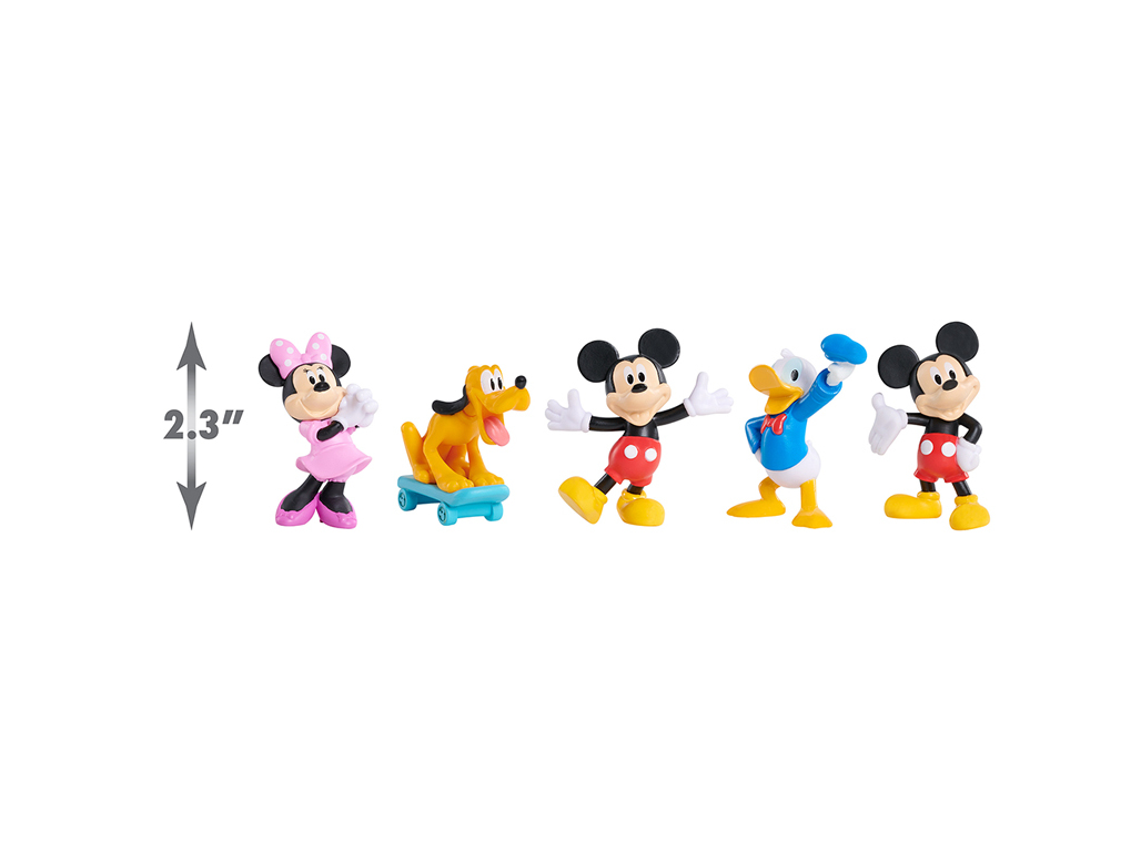 FIGURAS BASICAS MICKEY MOUSE PACK 5