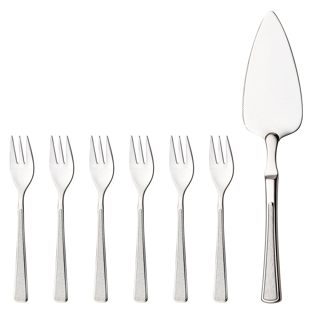 Ramona Kakebestikk 7 deler, Kakespade + 6 Gafler