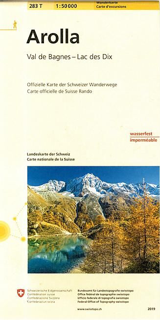 BUNDESAMT - 283T AROLLA ECHELLE 1 50 000