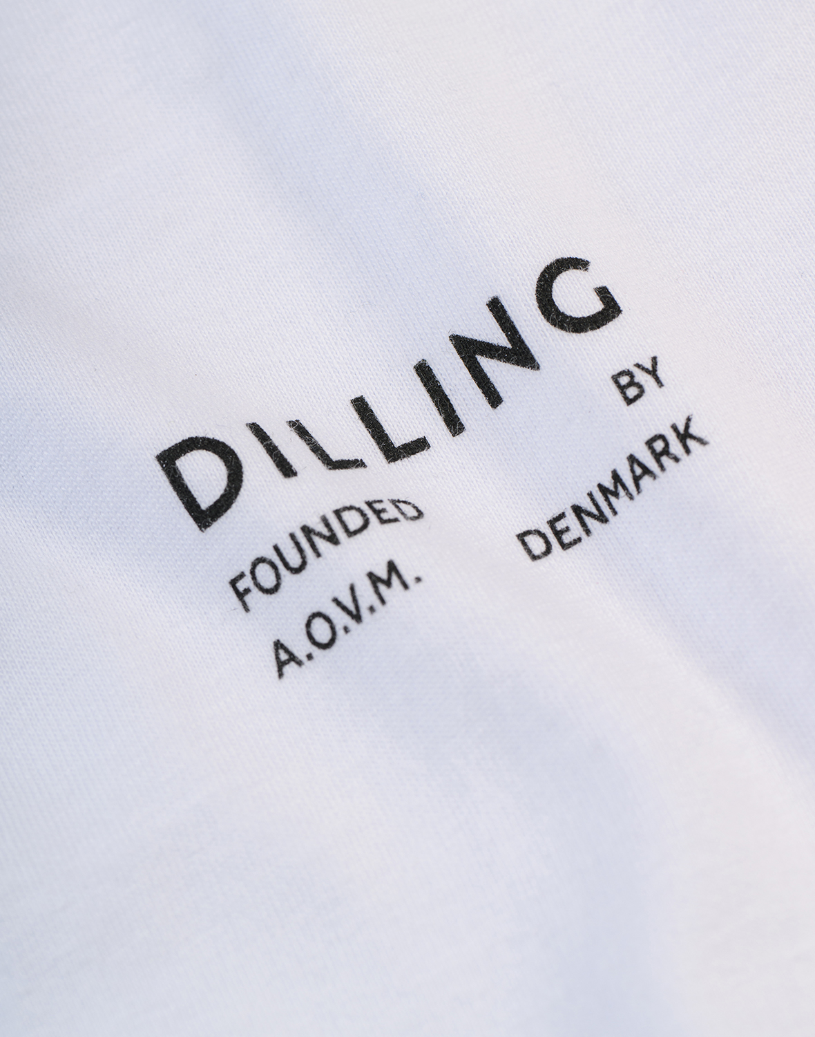 T-shirt van katoen voor heren in Bosnacht