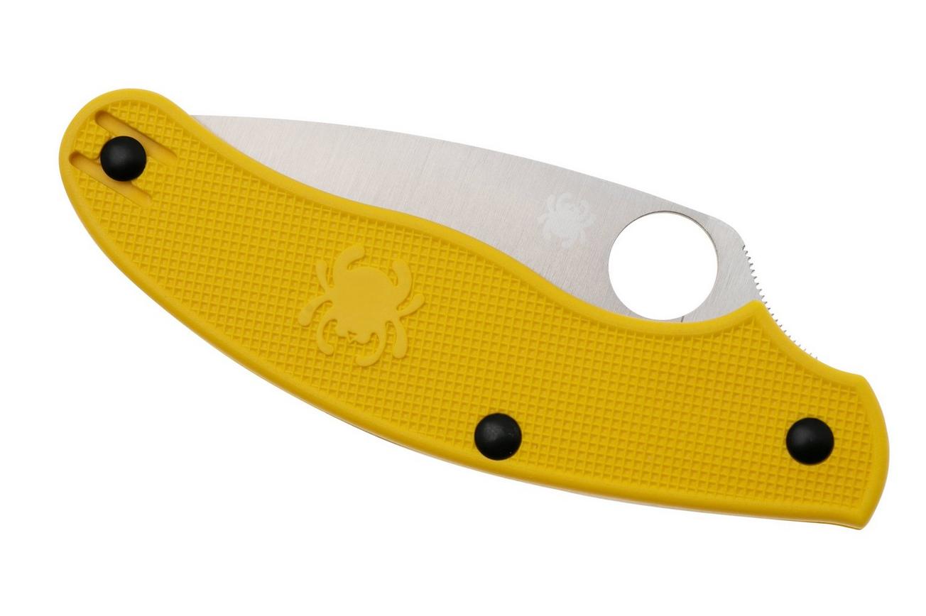 Spyderco UK Penknife Salt MagnaCut C94PYL Yellow zakmes
