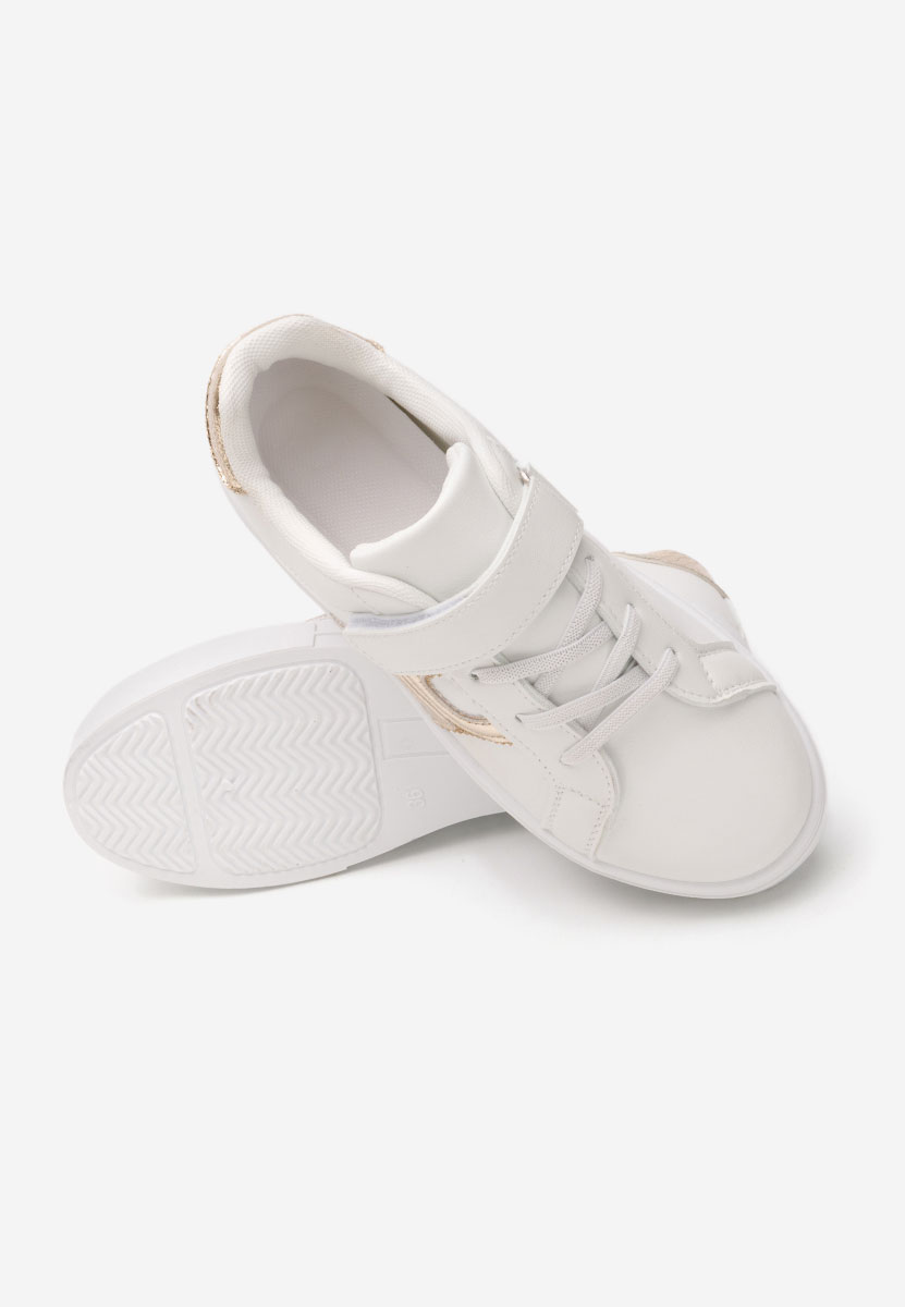 Baskets pour enfants blancs Wimbo