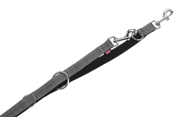 Nobby Soft Grip, Hund, M-L, Sort, Grå, Nylon, 1 cm