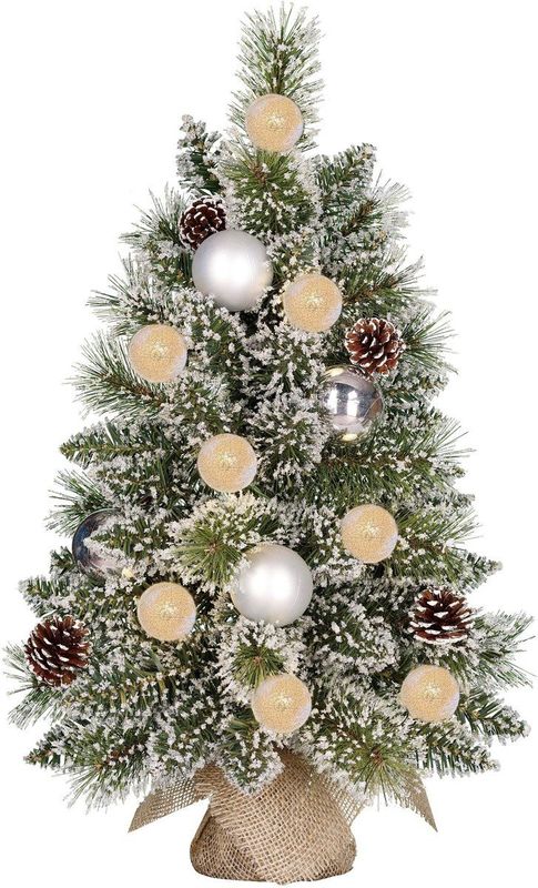 Black Box Trees - Kaprun - Kunstkerstboom - Groen - 60 cm - 10 LED-lampjes