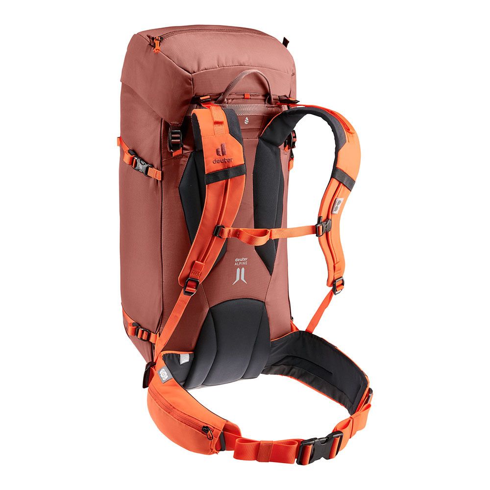Deuter GUIDE 34+8L - Sac À dos Homme redwood-papaya
