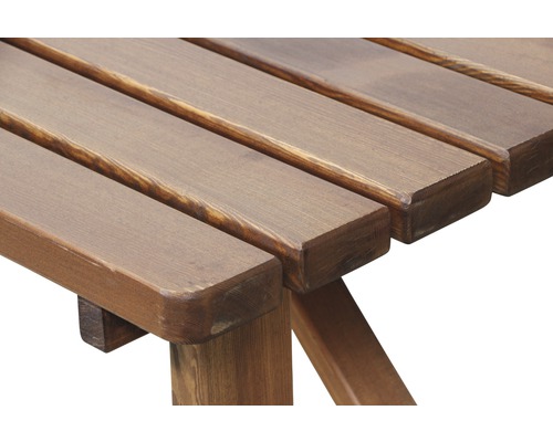 Tessin HG tuintafel, zachthout, 150 x 73 x 74 cm, bruin