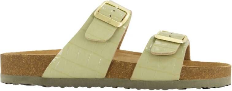 Graceland slippers groen