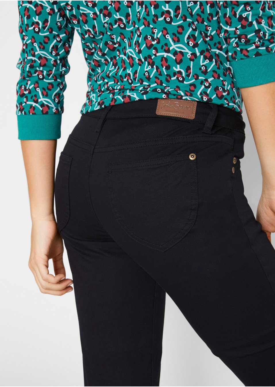 Jean Straight taille moyenne, extensible