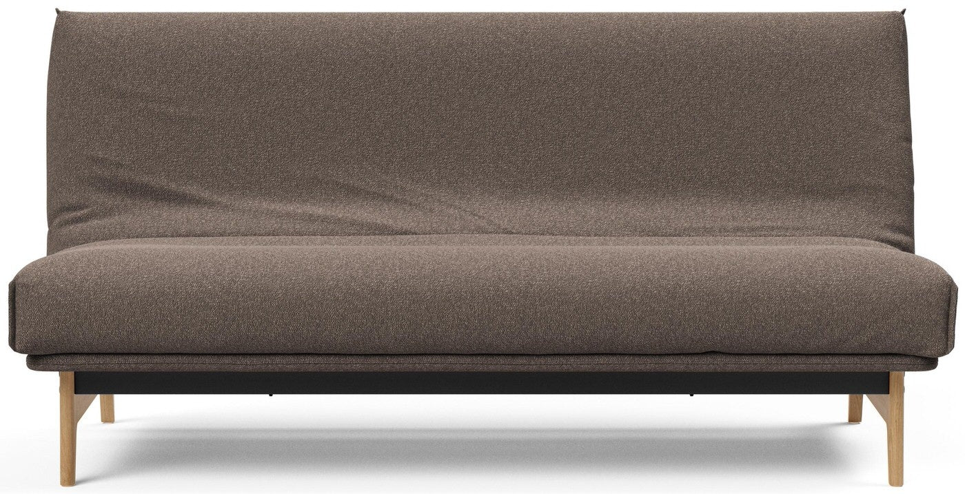 Innovation Aslak Taupe Bouclé Slaapbank 140 cm