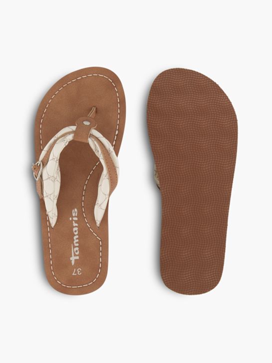 Tamaris Pantolette Creme