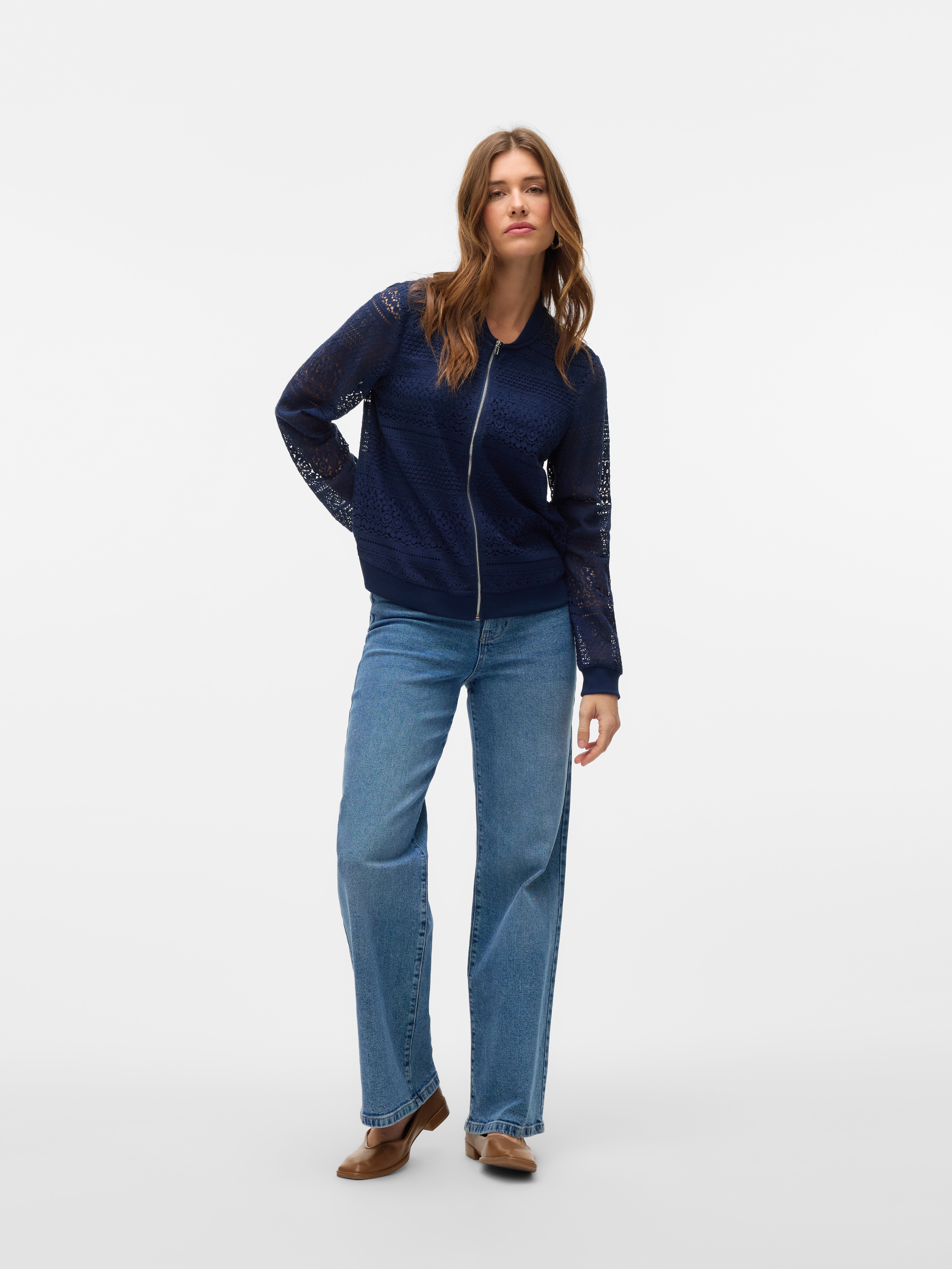 Vero Moda Bomberjacke »VMHONEY LACE BOMBER JACKET WVN GA«