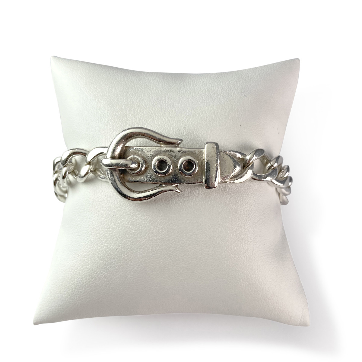 Bracelet d'occasion argent 925 maille gourmette 23 cm