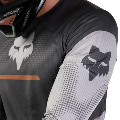 Maillot cross Fox FLEXAIR - OPTICAL 2024 - Gris