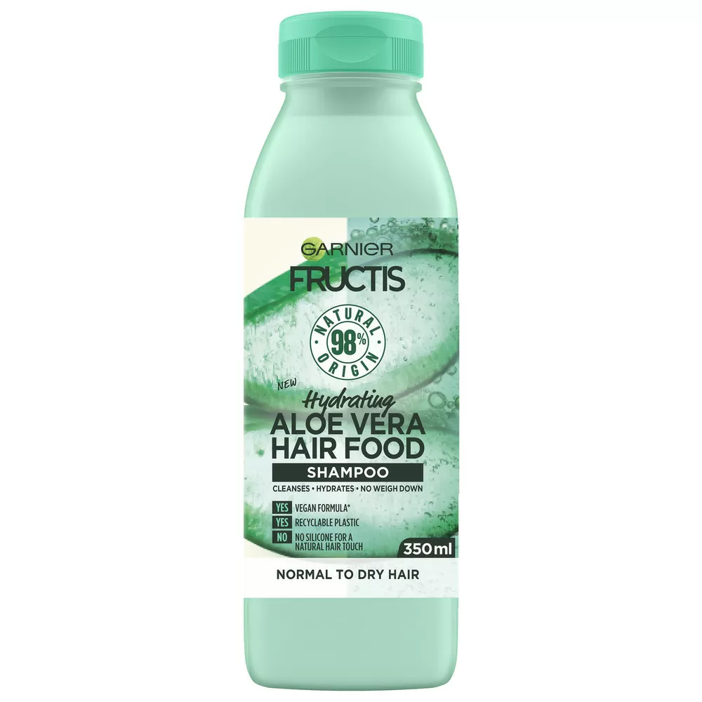Garnier Fructis Hair Food Aloe Vera Shampoo - 350 ml.