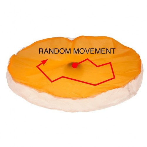 Brinquedo laranja para gato