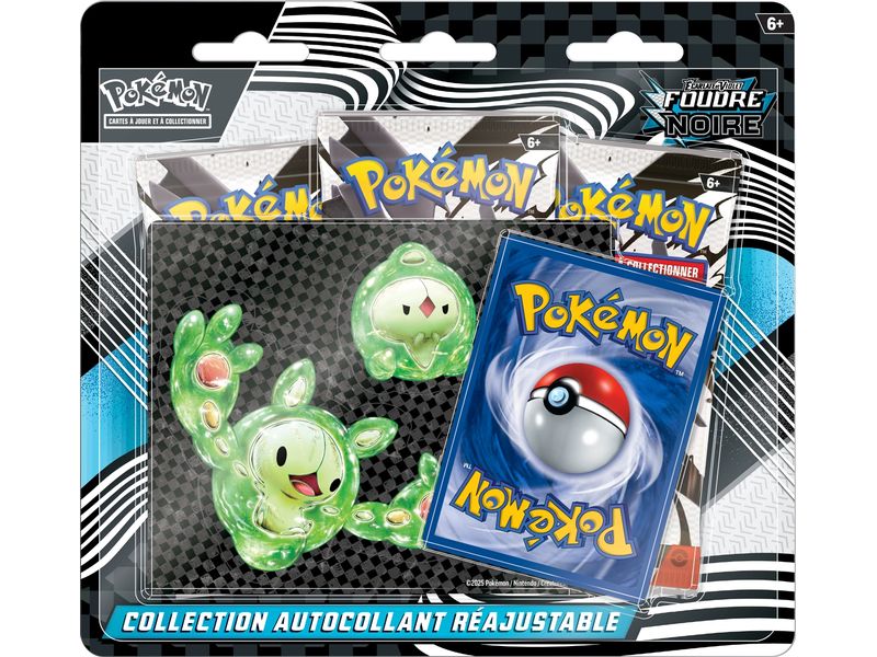 The Pokémon Company Flamme Blanche Collection Autocollant R Box mit Stickern und Boostern zu Pokémon