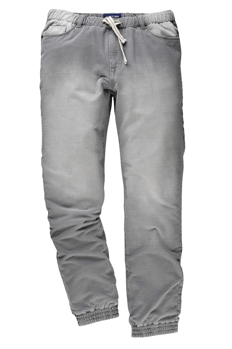 John. F. Gee Joggjeans, Straight Fit, 4-Pocket, Used-Optik, Schlupfbund