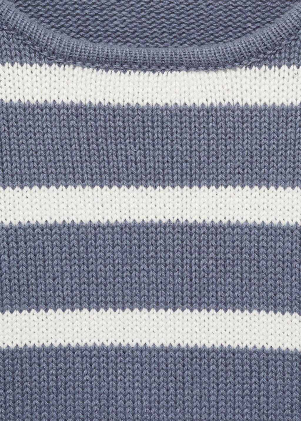 MANGO TEEN trui donkerblauw fijn gebreid