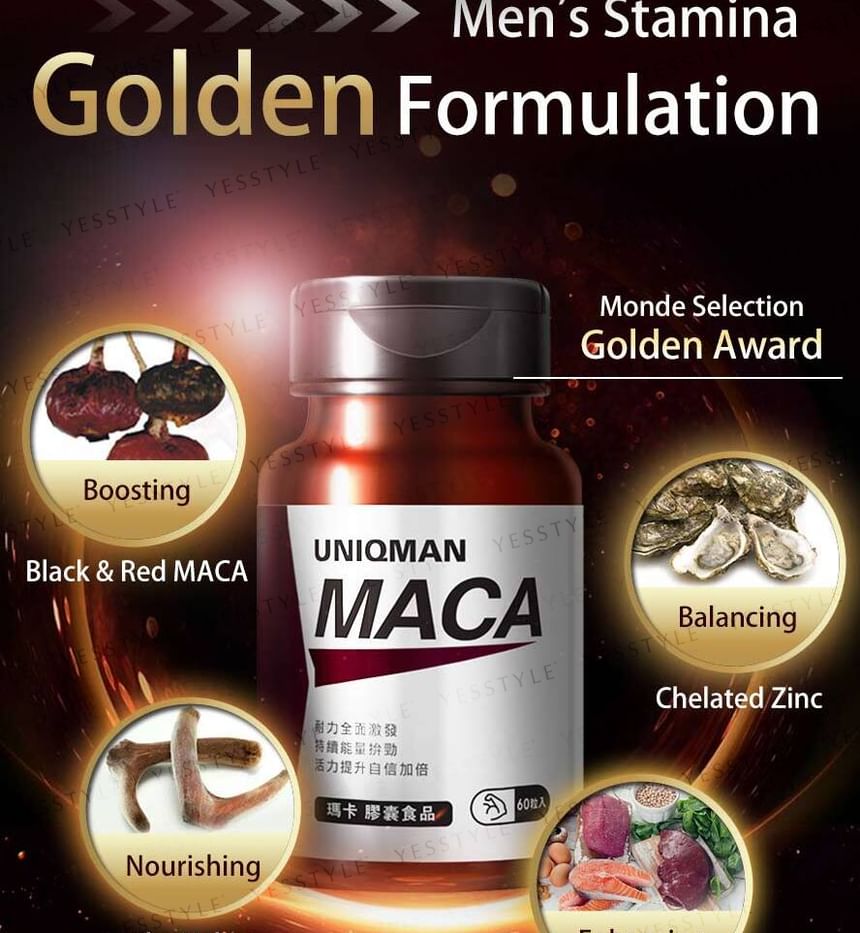 BHK's - Uniqman Maca Capsule