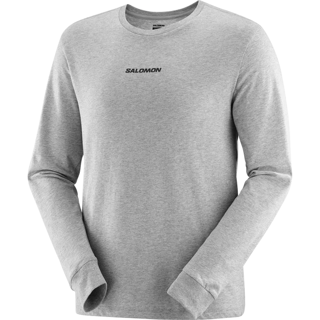SALOMON LOGO PERFORMANCE  Langarmshirt Herren
