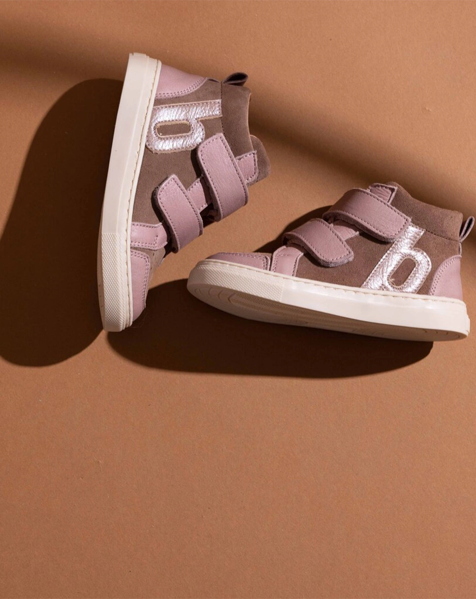 Klettschuhe JAXON halbhoch in nude
