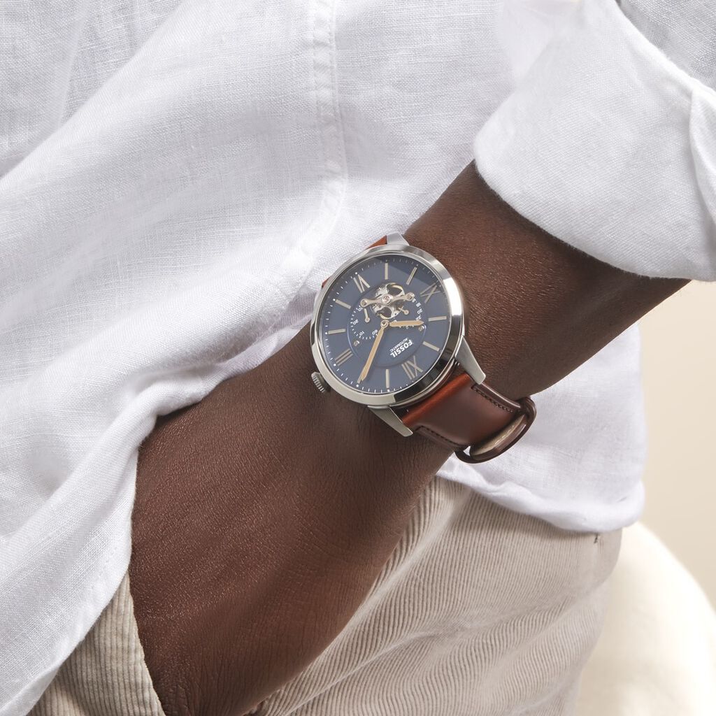 Montre Fossil Townsman Bleu