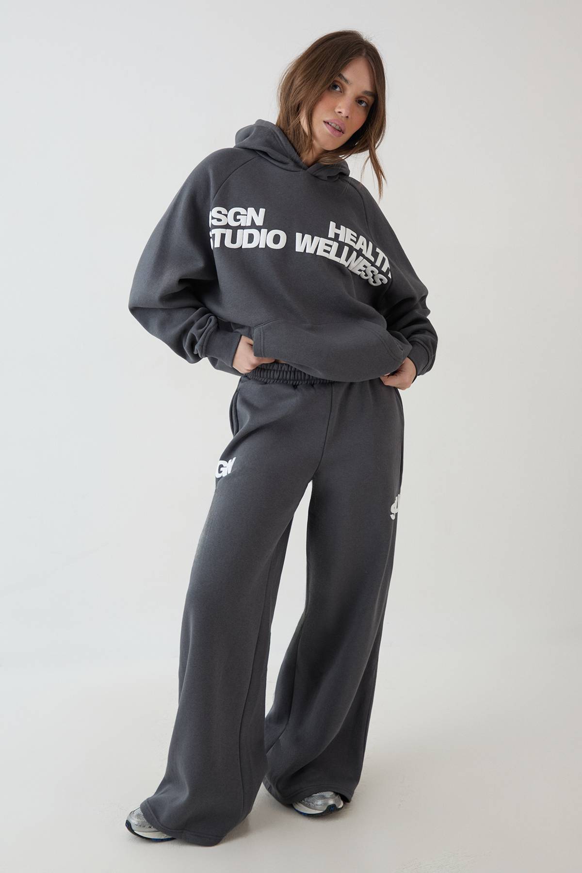 Ensemble De Jogging À Casynthétiqueche Imprimé Santé Et Bien-être Dsgn Studio