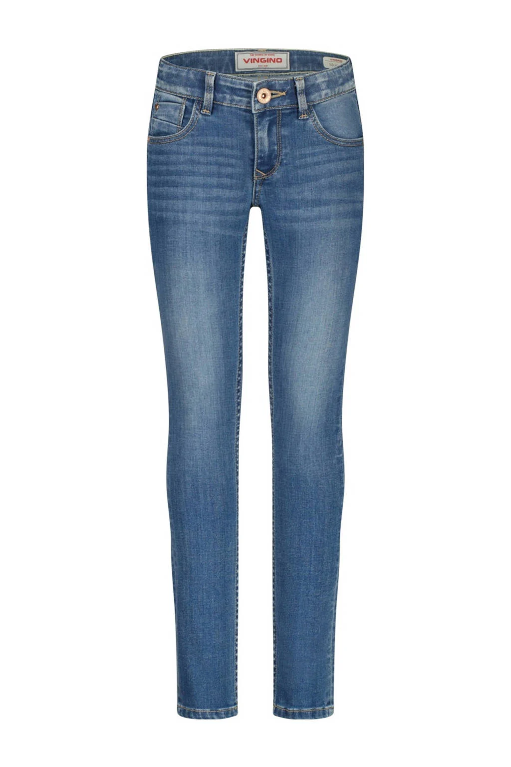 Vingino skinny jeans medium blue denim