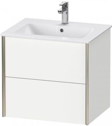 Duravit XViu 4125 Wandmeubel, 2 lades, voor wastafel Me by Starck 233663, 610x480 mm, XV41250B271