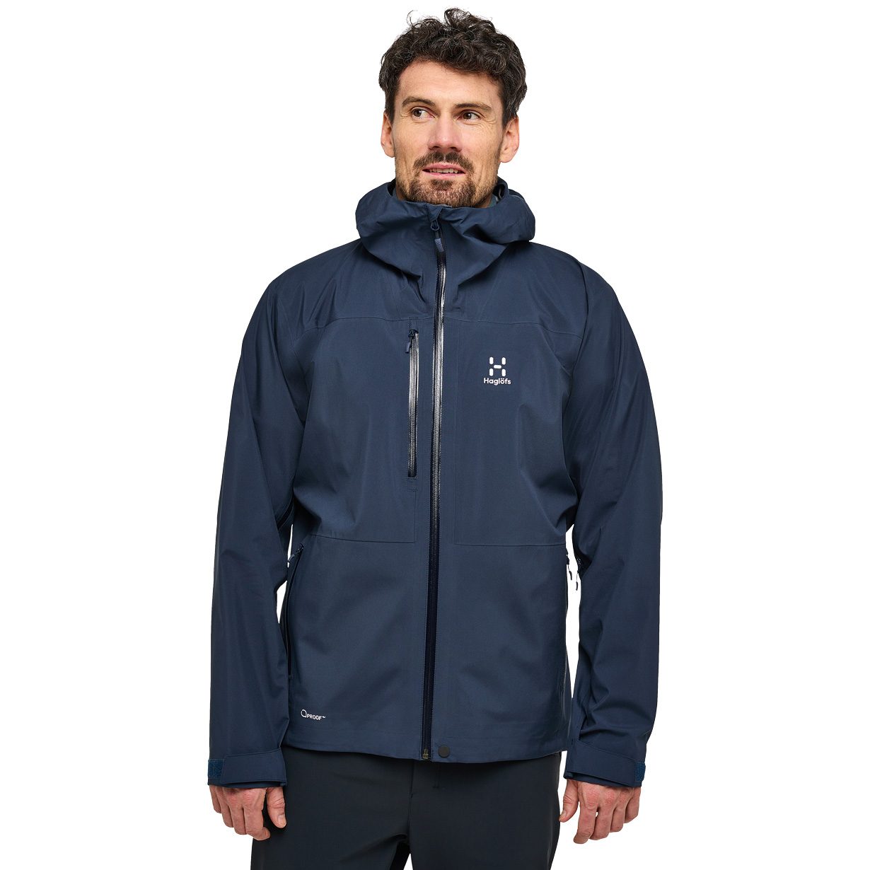 Haglöfs Front Proof Hardshelljacke Herren tarn blue
