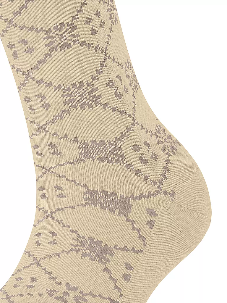 FALKE Socken RETRO SENSATION biscotti creme