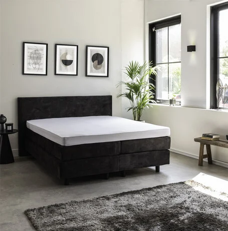 Hoeslaken Egyptisch Katoen Stretch - Topper