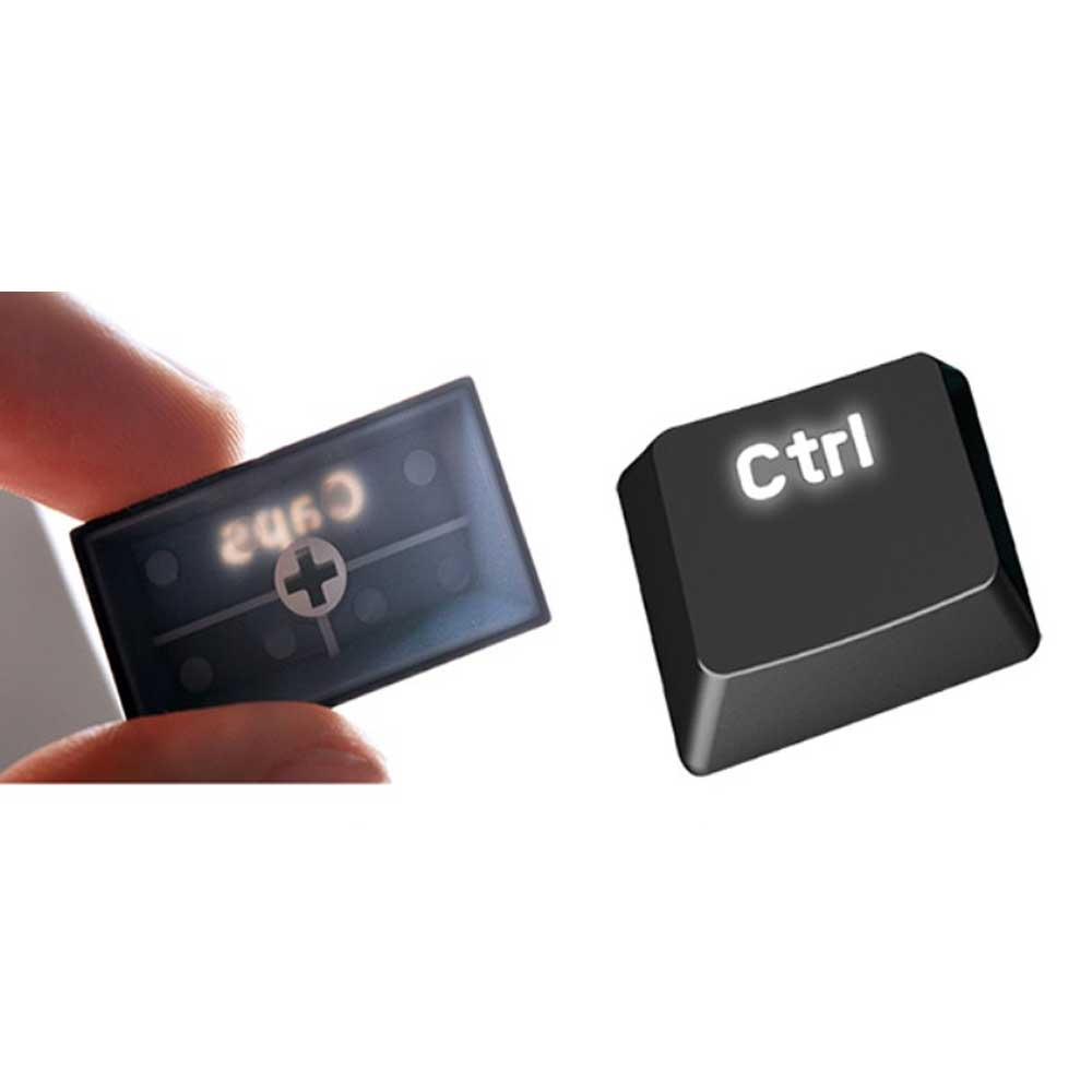 Mechanische Gaming Tastatur mit Hintergrundbeleuchtung (QWERTY) 60% Red Switches (Linear - No Click) - Schwarz