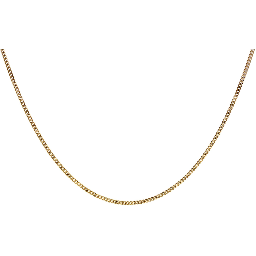 trendor Feine Panzerkette für Kinder 333 Gold (8 Karat) 1,1 mm gold