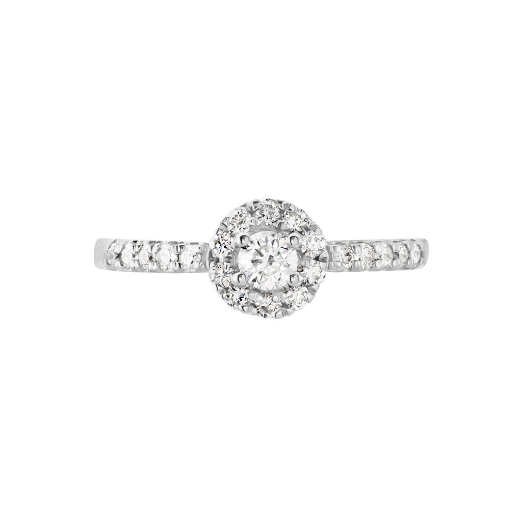 Bague Urbane Platine Blanc Diamant