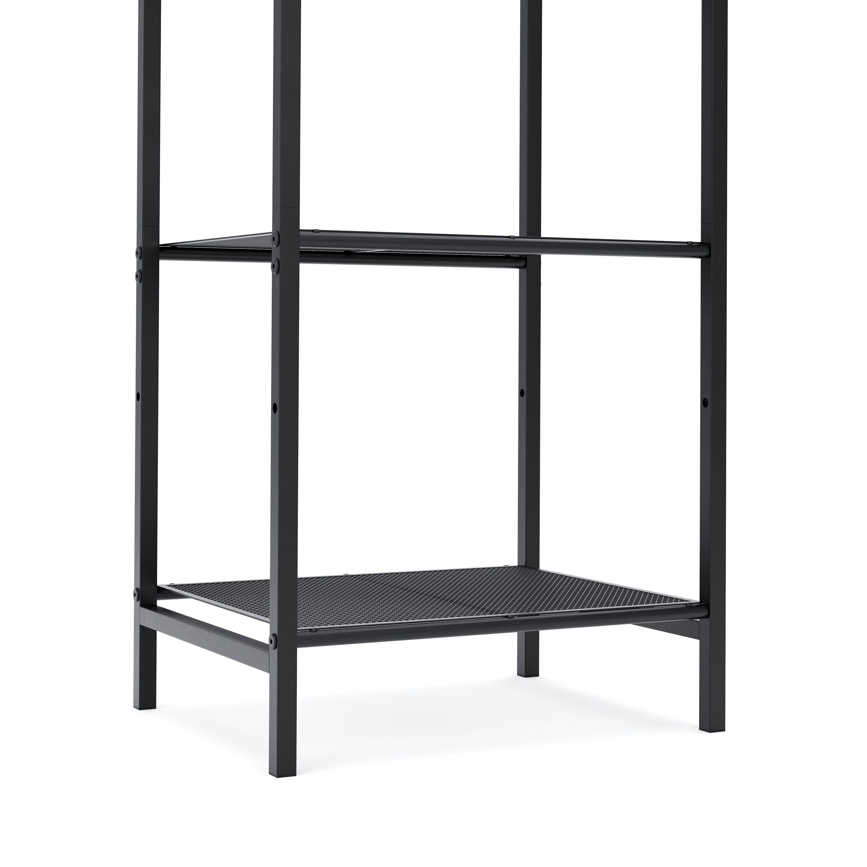 Regal Metall höhenverstellbar TONK 38 x 128 cm